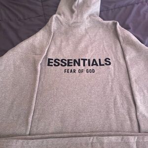 Essential hoodie xxl  for tall runs big